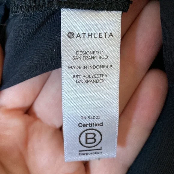 Athleta cargo joggers women’s black pants drawstring pockets VGUC - Picture 8 of 8